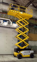 10 mt Arazi Tipi Akülü Makaslı Platform Kiralama Bursa